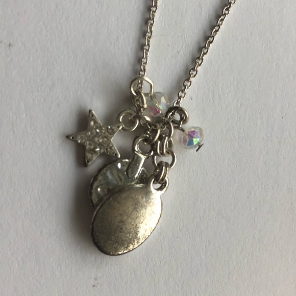 Silver charm necklace - Picture 2 of 2